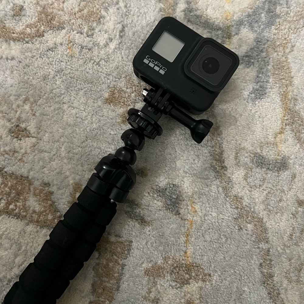 go pro hero 8 with accessories